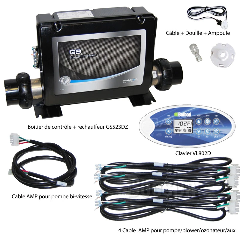 Système électronique Complet VL802D + GS523DZ 4 Système électronique Complet VL802D + GS523DZ – Image 2