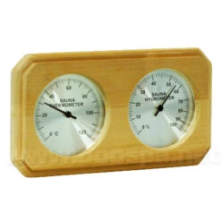 Thermomètre Hygromètre Bois Pour Sauna