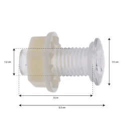 Traversée De Paroi LED - 19 Mm -BOOSPA BOUTIQUE traversee de parois led 1