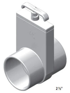 Vanne D'arrêt Guillotine 2.5'' M/F