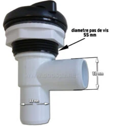 Vanne De Régulation Pour Cascade 1 Pouce Wave / Noir ABS 8 Vanne De Régulation Pour Cascade 1 Pouce Wave / Noir ABS -BOOSPA BOUTIQUE vanne de regulation pour cascade 1 pouce wave noir abs 2
