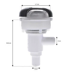 Vanne De Régulation Pour Cascade 1/2" (20mm) 7 Vanne De Régulation Pour Cascade 1/2" (20mm) -BOOSPA BOUTIQUE vanne de regulation sgms 608 5508l dsg 2