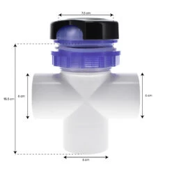 Inverseur De Pompe Handsome Elegant 2" LED 7 Inverseur De Pompe Handsome Elegant 2" LED -BOOSPA BOUTIQUE vanne de repartition de 2 couvercle transparent 2