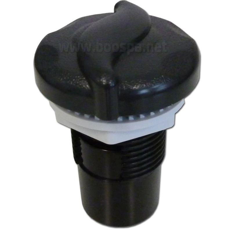 Vanne Regulation D'air Wave ABS Noir (Venturi) 3 Vanne Regulation D'air Wave ABS Noir (Venturi)